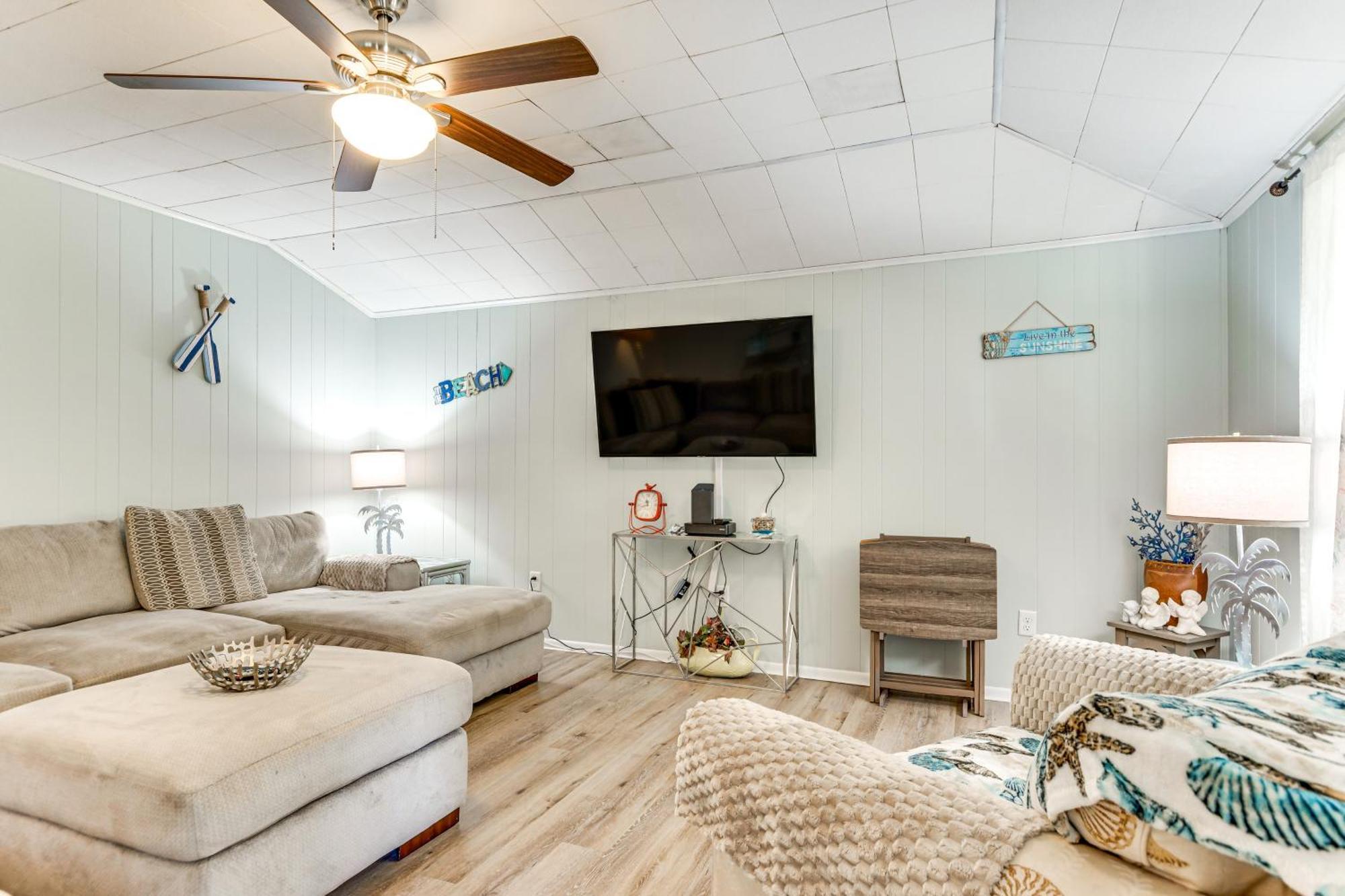 Fort Walton Coastal Retreat With Yard Walk To Beach Fort Walton Beach Zewnętrze zdjęcie