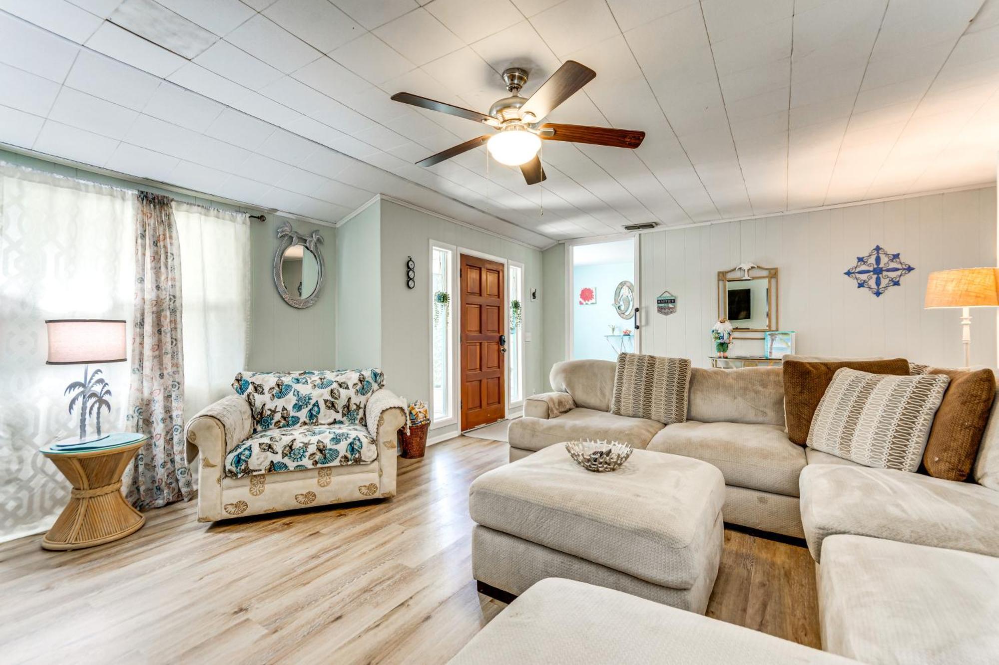 Fort Walton Coastal Retreat With Yard Walk To Beach Fort Walton Beach Zewnętrze zdjęcie