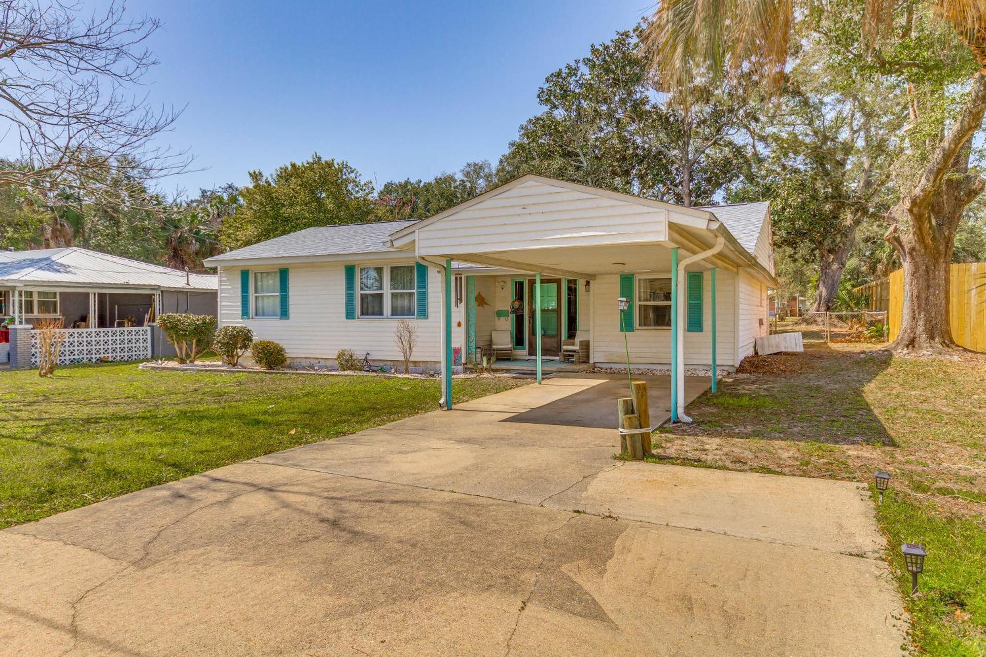 Fort Walton Coastal Retreat With Yard Walk To Beach Fort Walton Beach Zewnętrze zdjęcie
